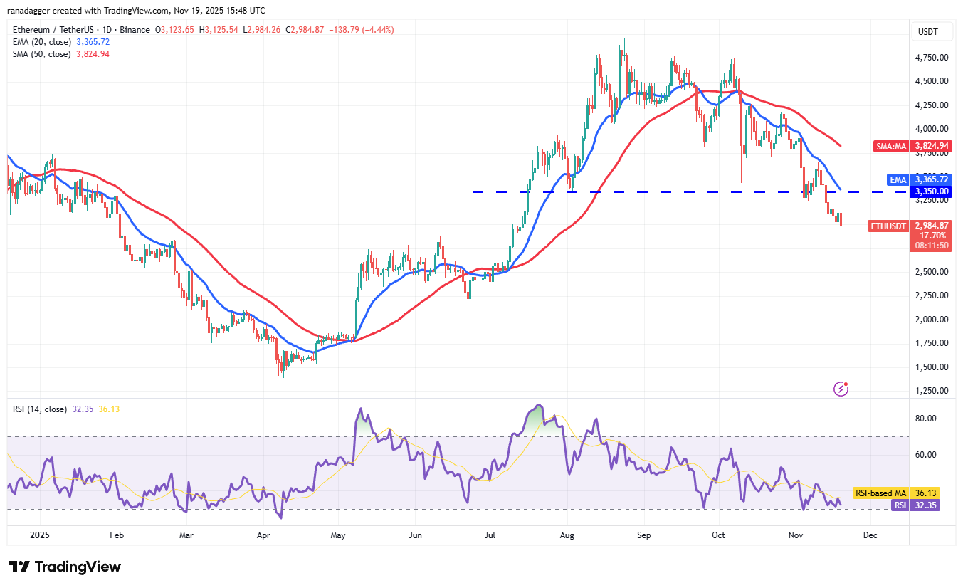 Прогнозы цен 11/19: BTC, ETH, XRP, BNB, SOL, DOGE, ADA, HYPE, BCH, ZEC image 2