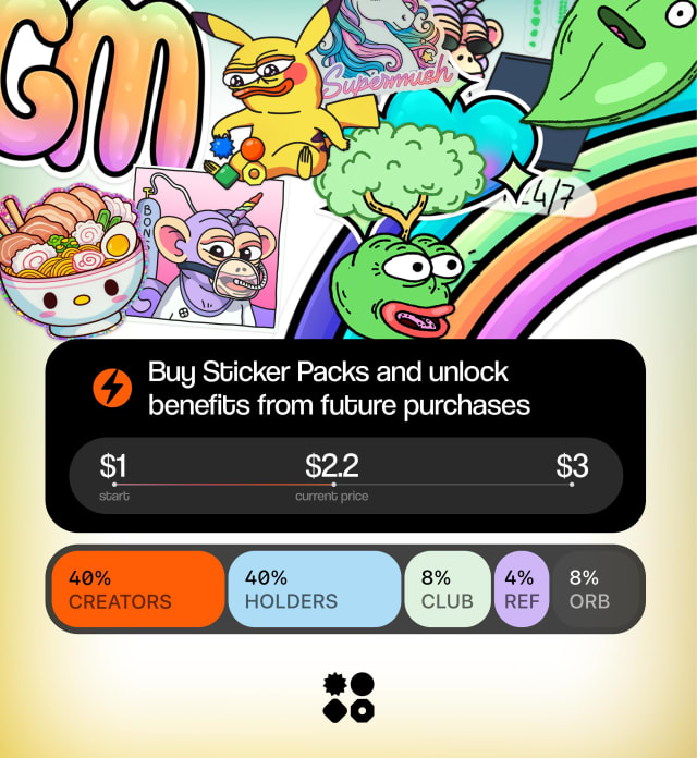 Create, Sell, and Earn: Orb’s New Sticker Tool for Creators