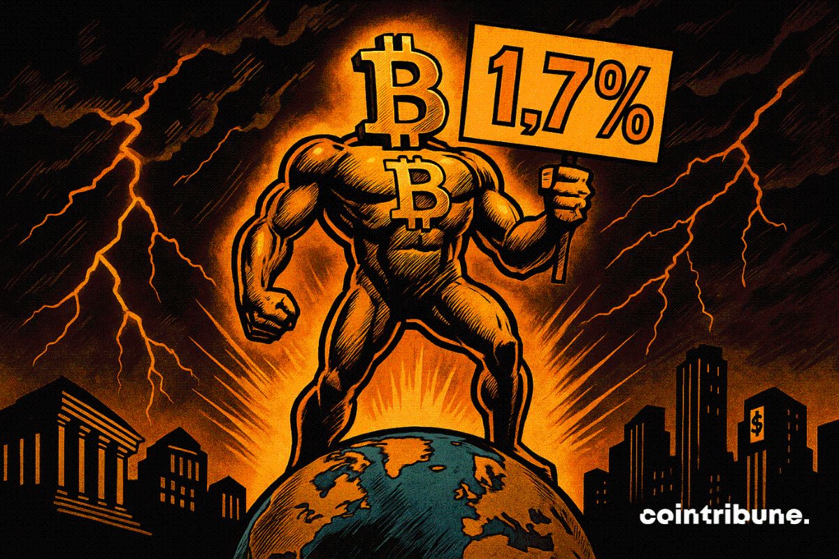 River Reports Bitcoin’s Surge In Monetary Share