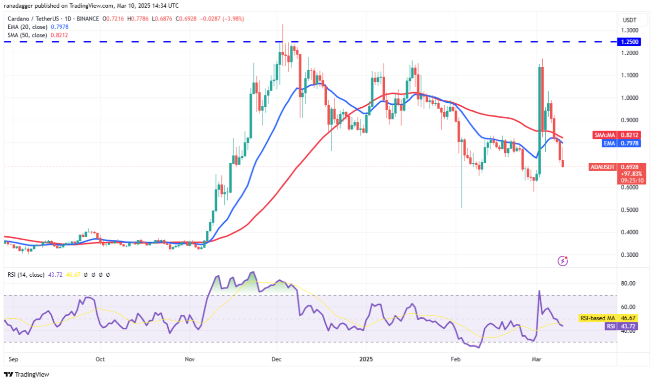 Phân tích kỹ thuật ngày 11 tháng 3: SPX, DXY, BTC, ETH, XRP, BNB, SOL, DOGE, ADA, PI image 8