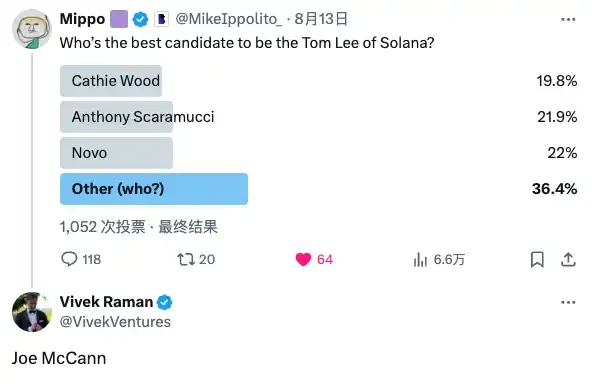 谁将扛起Solana大旗？Solana版「Tom Lee」候选人盘点 image 19