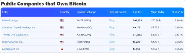 Лидеры криптоиндустрии: у кого больше биткоинов в 2025 году image 1