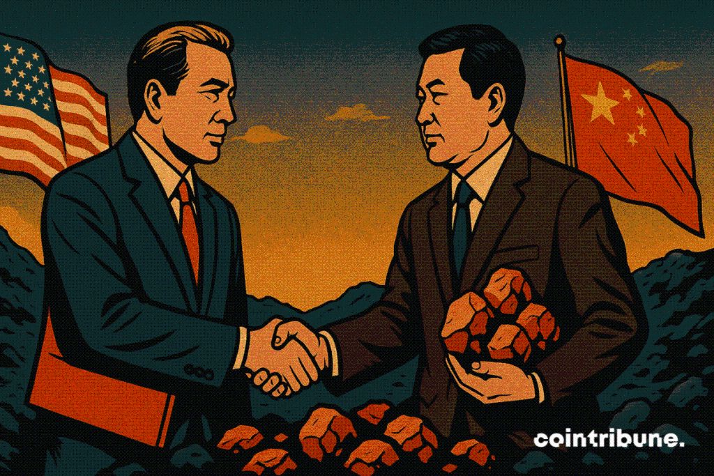 Tensões comerciais diminuem enquanto EUA e China fecham acordo de mineração image 1