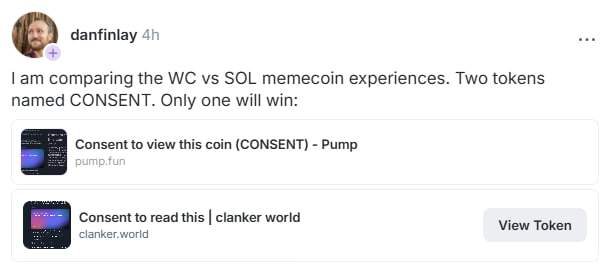 Đồng sáng lập MetaMask Dan Finlay thử nghiệm ra mắt token CONSENT trên Base và Solana image 2