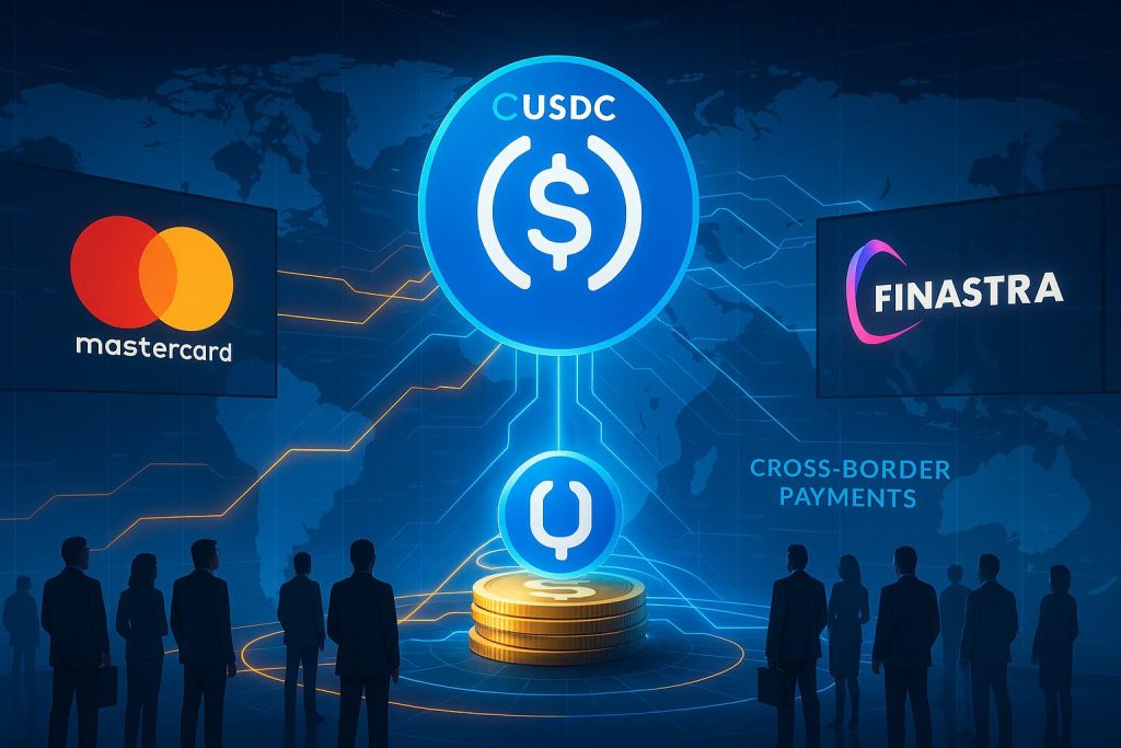 Circle intègre l’USDC aux paiements internationaux avec Mastercard et Finastra image 1