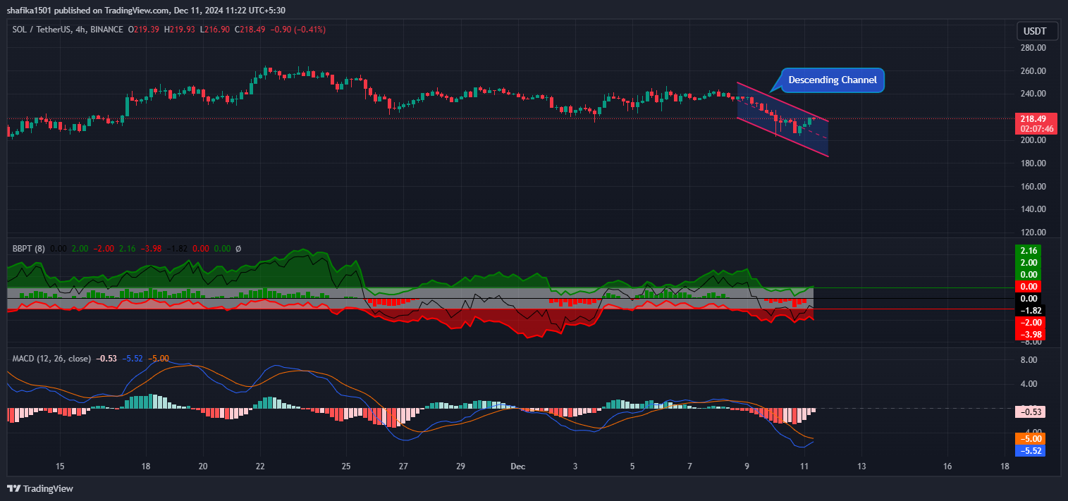 Solana Shows Recovery Signs Attempting to Reclaim Bull Run image 0