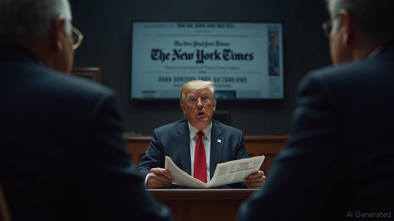 Trump Files $15 Billion Lawsuit Against *NYT*, Alleging Media Bias Harmed His Cryptocurrency Interests and Reputation image 0