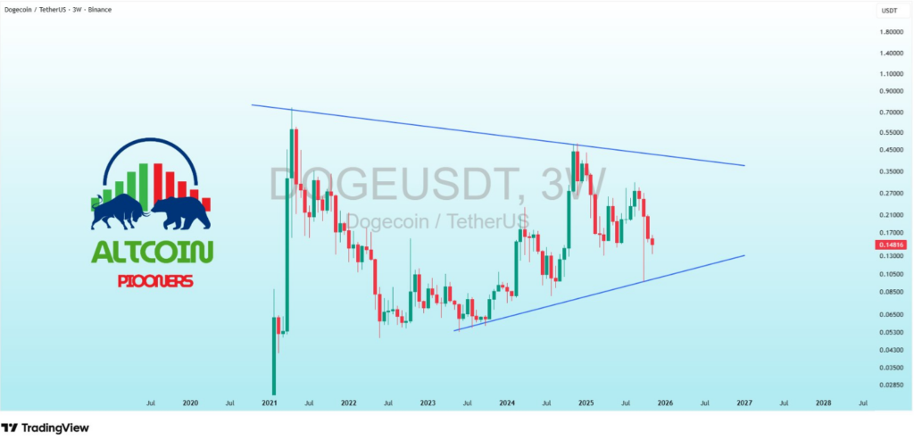 Прогноз цены Dogecoin: DOGE должен преодолеть отметку в $0,50, чтобы достичь $1,88 image 0