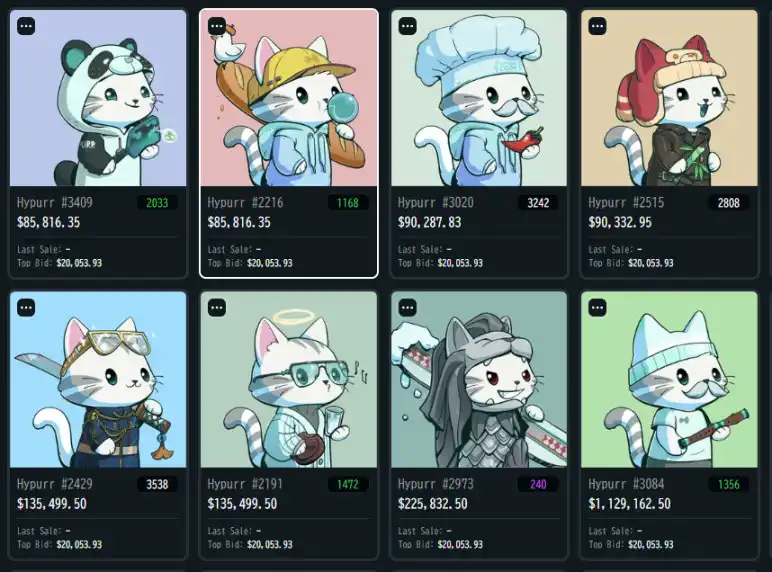 从零到40万元，Hypurr NFT会变成社区吉祥物吗？ image 0