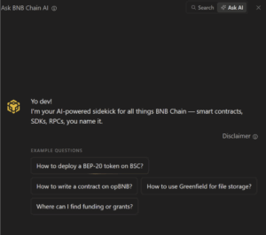 BNB Chain AI Agent übernimmt bald Kontrolle der Krypto-Börse image 2