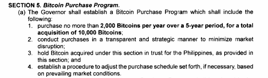 Filipina Ingin Jadi Pelopor Asia Tenggara dengan Cadangan Bitcoin Strategis image 0