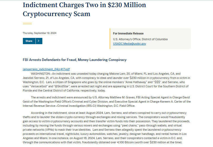 Twelve More Charged in $263M Crypto Heist Targeting Genesis Creditor image 0