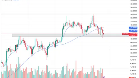 Bitcoin pode romper o suporte de US$112K à medida que vendas de baleias e riscos de setembro aumentam