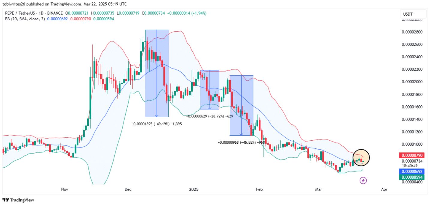 PEPE đối mặt tín hiệu giảm giá lịch sử – Phe bò có cơ hội đảo ngược không? image 0