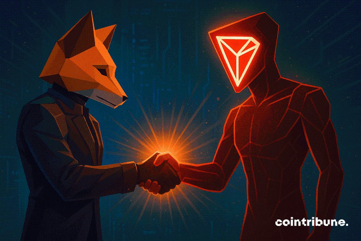 Crypto : Tron bientôt disponible sur le portefeuille MetaMask