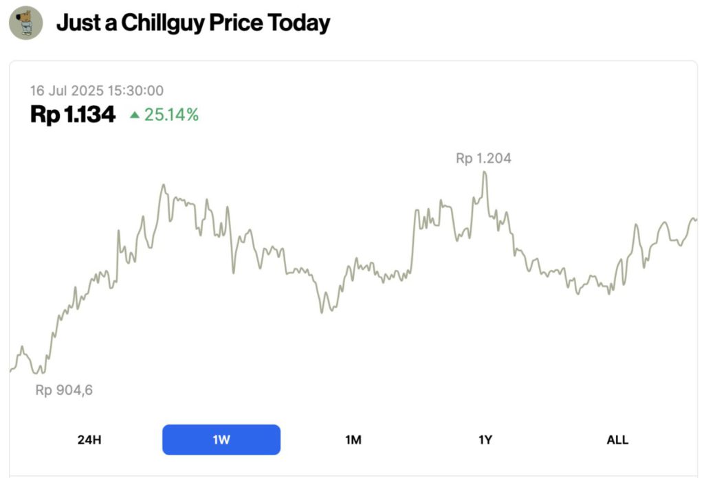 CHILLGUY Crypto Meledak 25%, Apa yang Membuat Just a Chill Guy Menarik Investor? image 0