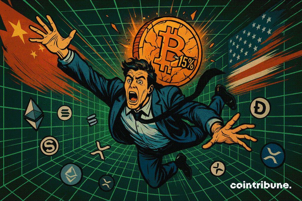 Le marché crypto affecté par les tensions commerciales image 1