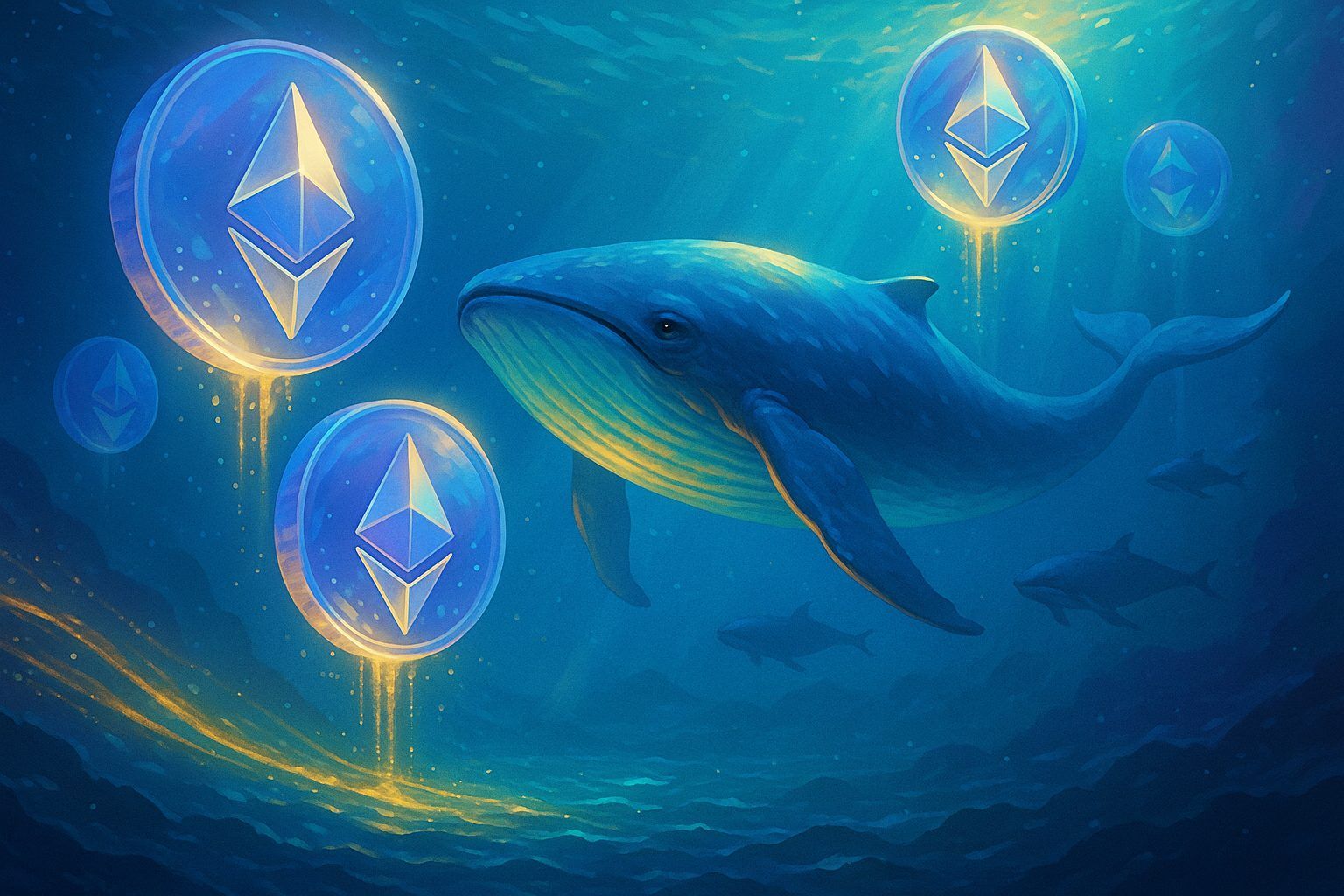 135 millions $ d’inflows sur Ethereum : le grand retour des baleines ETH image 0