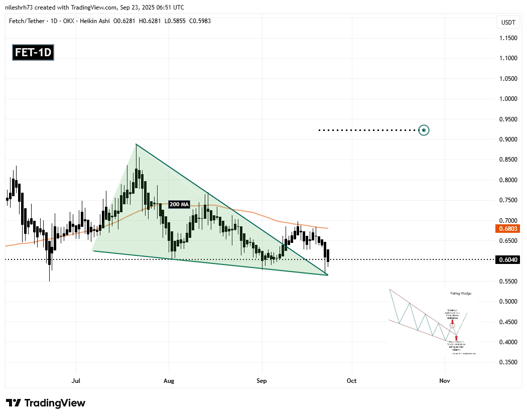 Artificial Superintelligence Alliance (FET) Turun untuk Menguji Ulang Breakout Kunci – Akankah Harga Memantul Kembali? image 1