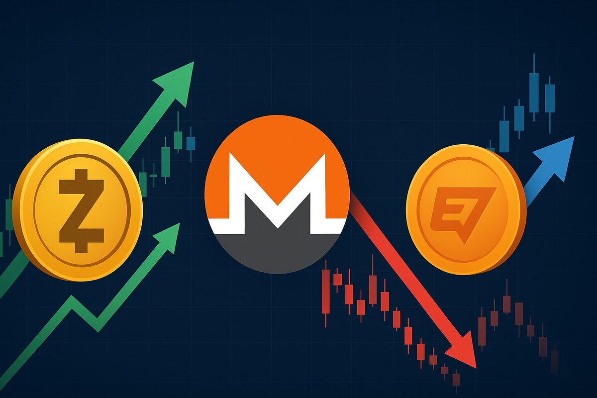 ZCash Rallies, Monero Tests Resistance, and EV2 Token Presale Gains Strong Attention
