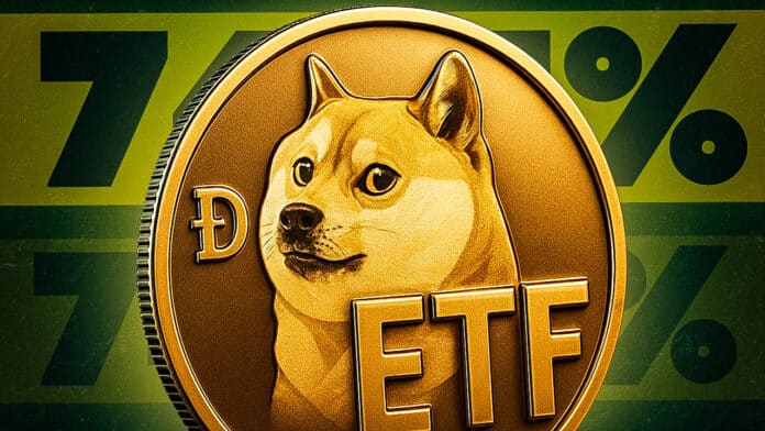Dogecoin Prognose: DOGE ETF jetzt bei 76% Wahrscheinlichkeit – technische Analyse sieht +745% Anstieg bis November 2025 image 0