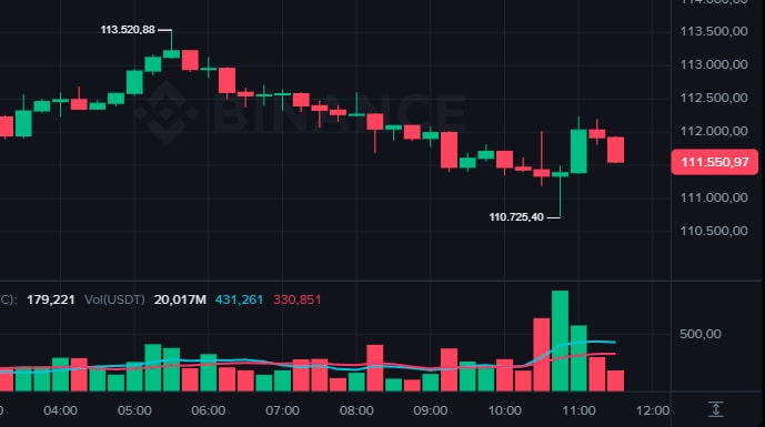 COAI soars 113% and leads recovery as Bitcoin falls to $111
