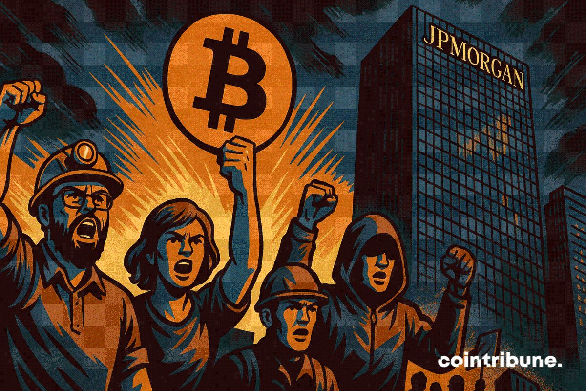 La communauté Bitcoin dénonce les manœuvres anti-Strategy de JPMorgan