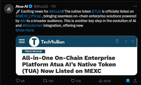 New Cryptocurrency Releases, Listings, & Presales Today – Atua AI, Gpulabs, Deployyyyer image 3