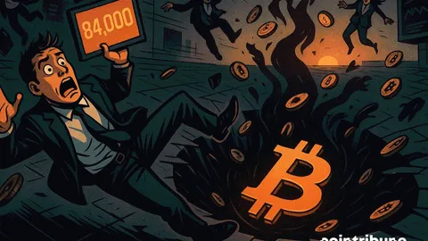 Bitcoin cae por debajo de $84K en medio de salidas récord, NFCI señala un posible rally en diciembre