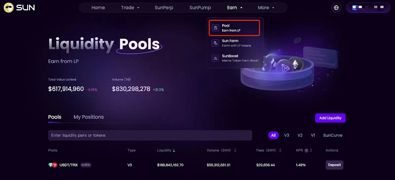 TRON 链资产收益教程 image 21