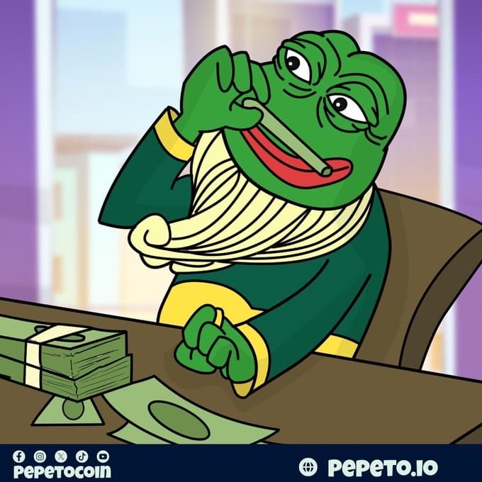 PEPETO Presale Price Spikes Week After Week While Established Meme Coins Dump