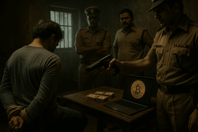 Lebenslange Haftstrafen für Bitcoin-Erpressung: Indisches Gericht verurteilt Polizisten und Politiker image 0