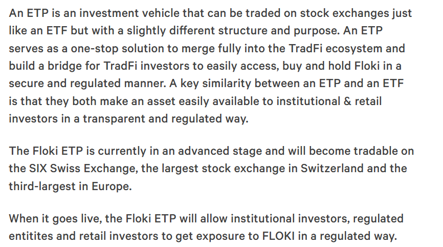 Floki DAO Ajukan Proposal Liquidity untuk ETP EropaAlokasi Treasury untuk LikuiditasLangkah Menuju Masa Depan yang Lebih Cerah image 1