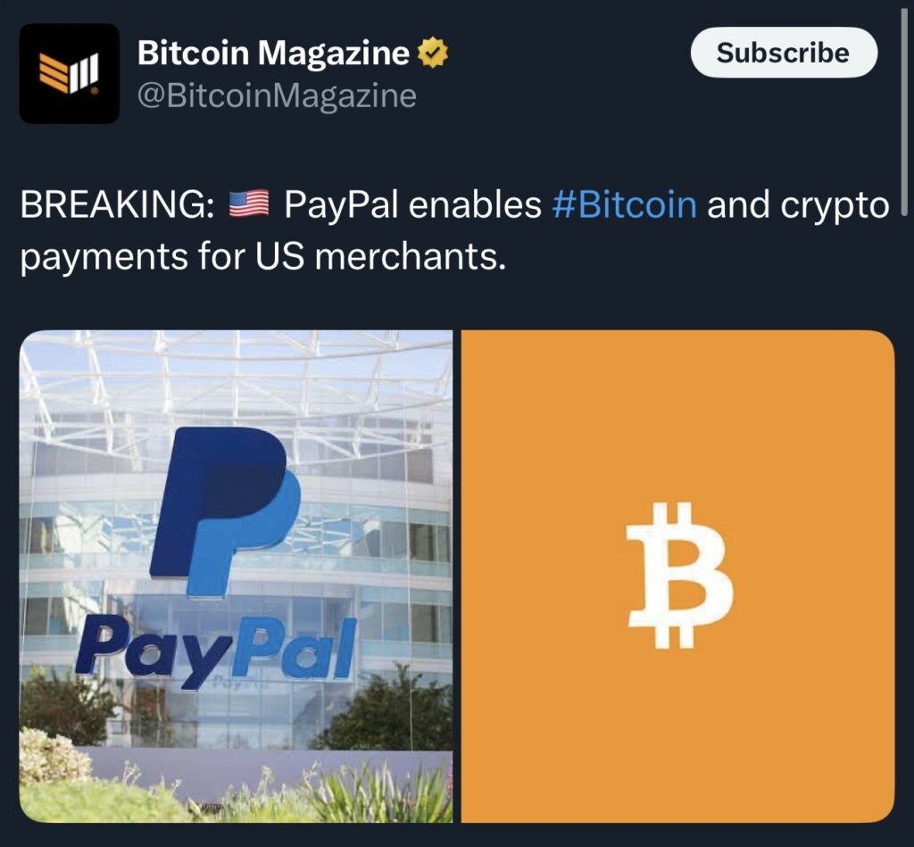 Новый криптовалютный проект PayPal может стать большим катализатором для Arbitrum image 0