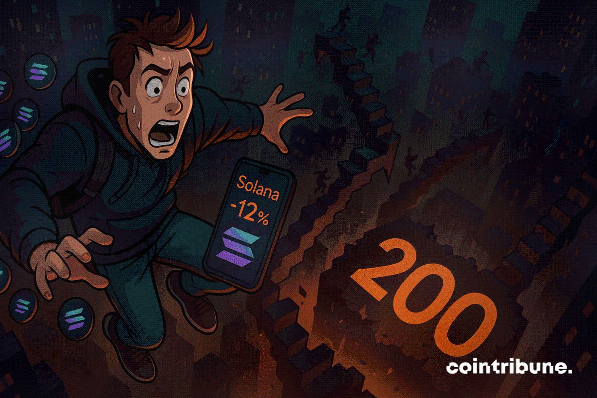 Solana s’effondre de 12 % : Faut-il craindre les $200 ?