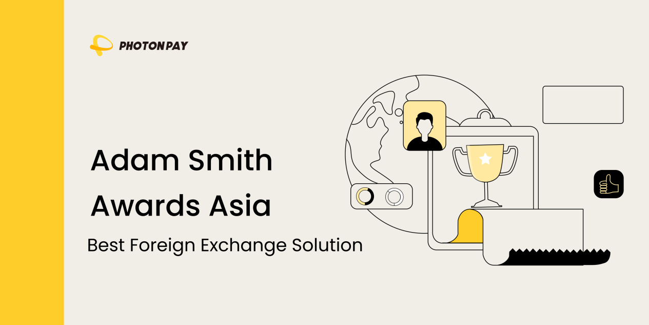 PhotonPay wins Adam Smith Award for innovative foreign exchange solutions, reshaping the global forex management landscape