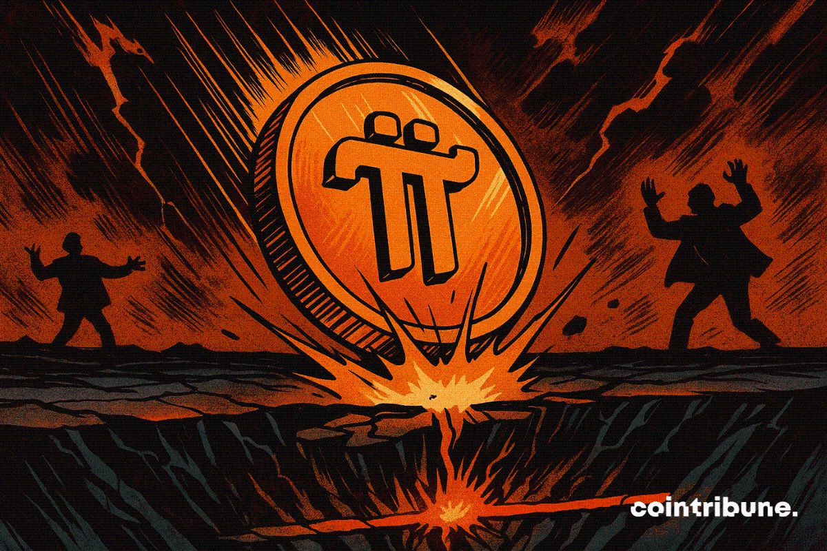Crypto : Pi Network en chute libre menace de casser un seuil historique très critique