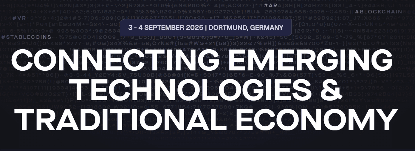 CONF3RENCE 2025 in Dortmund Set to Unite AI, Blockchain & Web3 Leaders