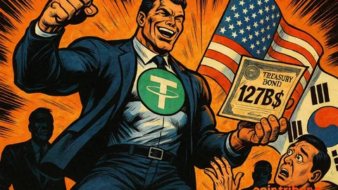 Crypto: Tether Surpasses South Korea With $127 Billion in U.S. Treasury Holdings