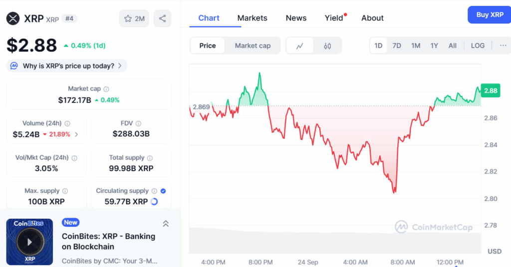 XRP Could Rise Toward $4.80 If $2.47 Support Holds, Analysts Say image 1