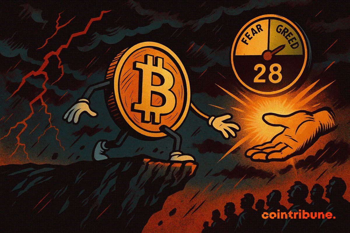 An extreme fear on Bitcoin... what if the rebound was closer than we think?