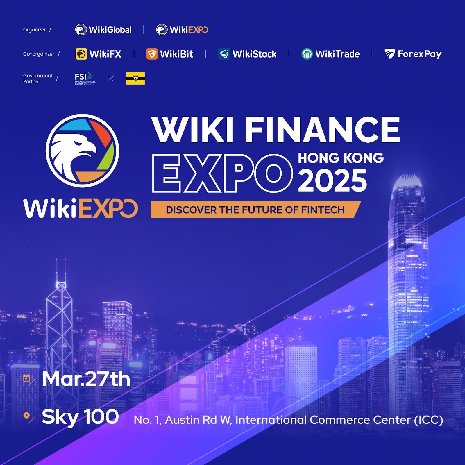 Wiki Finance Expo Hong Kong 2025：亚洲首屈一指的金融科技展会即将到来! image 0
