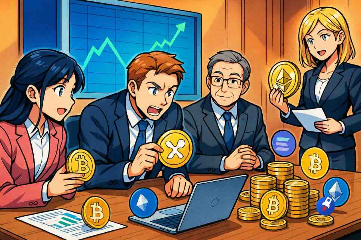 XRP, TON, Doge: les prochaines crypto que les entreprises vont acheter