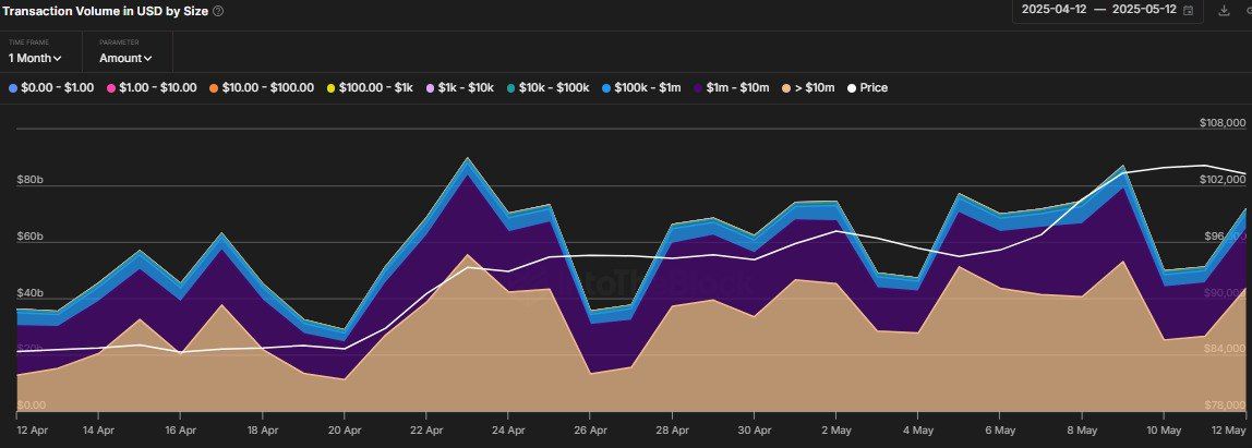 Bitcoin Consolidates Around $110K Amid Large Volume Surges image 2