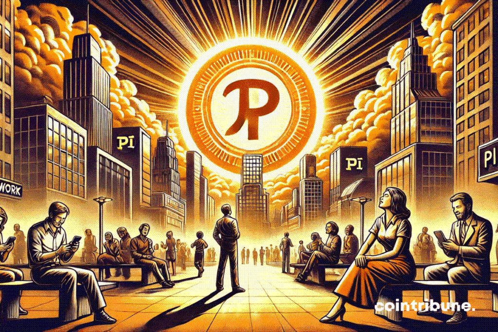 Crypto : Pi Network dépasse Hedera et atteint la 11ᵉ place du classement image 1