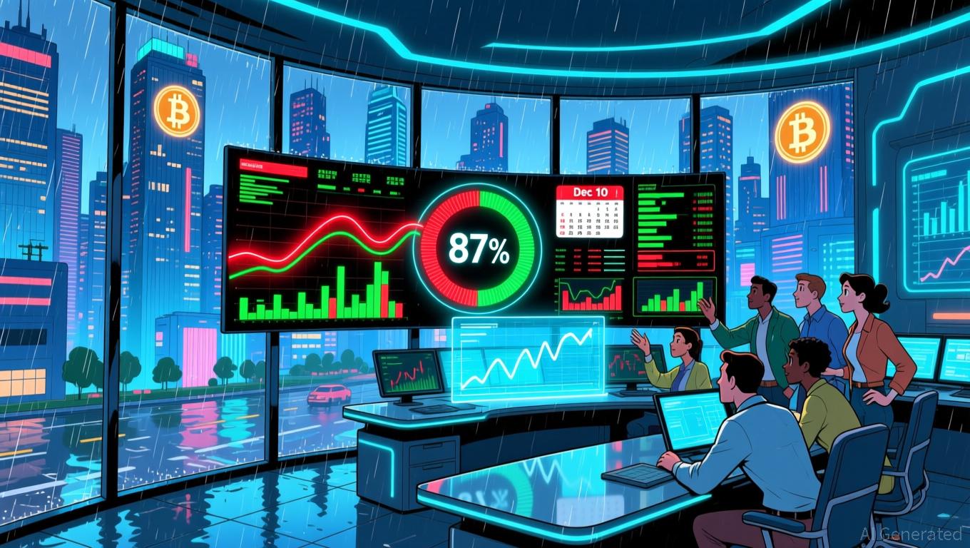 Dovish Hints Meet Fed Prudence: Prediction Markets Reflect 87% Probability of Rate Reduction