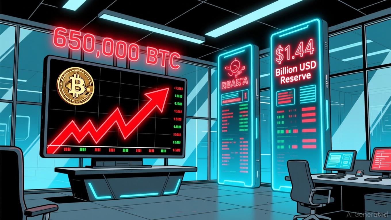 Bitcoin Falls 4.35% This Month as Strategy Reveals $1.44B in Reserves and 650,000 BTC in Possession