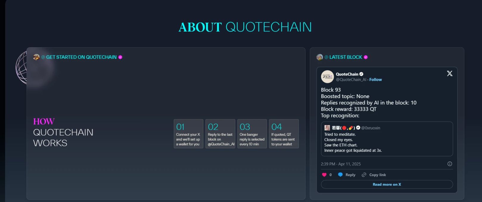 解读Wintermute支持的QuoteChain：AI+SocialFi 赛道的一场社会实验