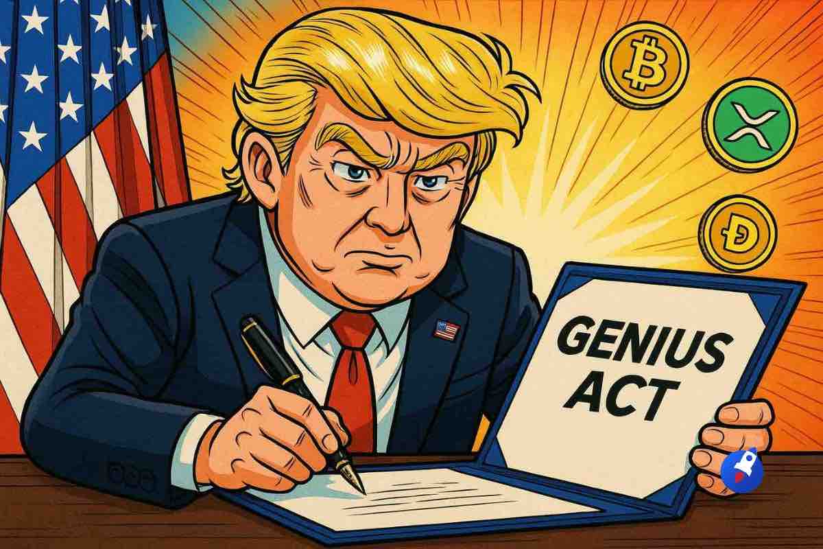 Trump signe le GENIUS ACT, le bull run validé