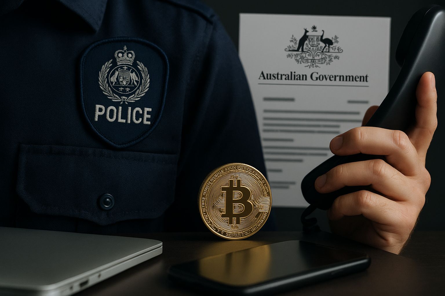 Australia terkena taktik penipuan kripto baru: penjahat mengajukan laporan palsu untuk meniru polisi